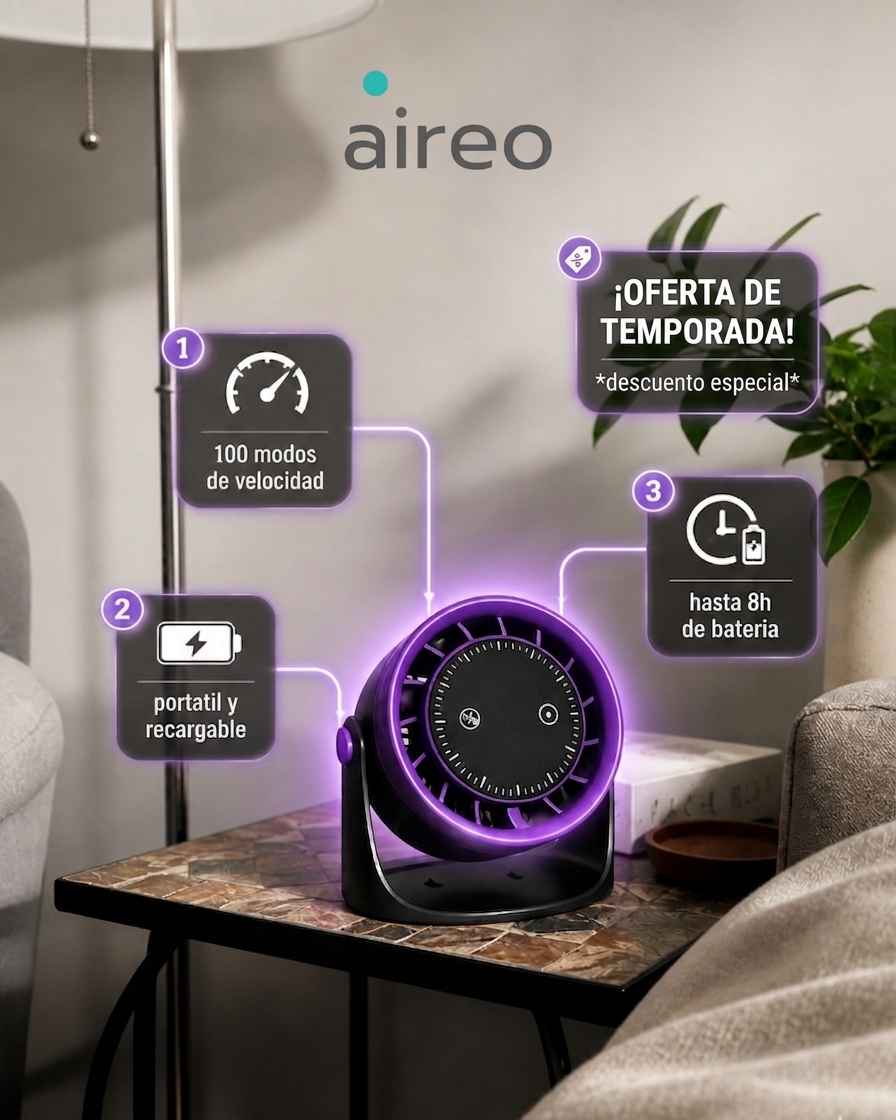 Mini Ventilador Portable | Aireo™